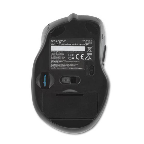 Kensington EQ MY310S Ratón inalámbrico ergonómico 828880 - 4