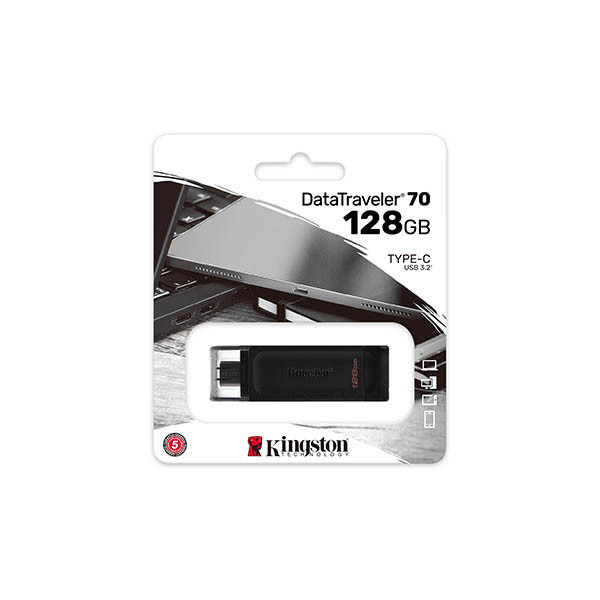 Kingston DataTraveler 70 Memoria USB-C 3.2 - 128 GB 255020 - 2
