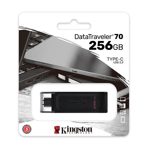 Kingston DataTraveler 70 Memoria USB-C 3.2 - 256 GB 255021 - 2