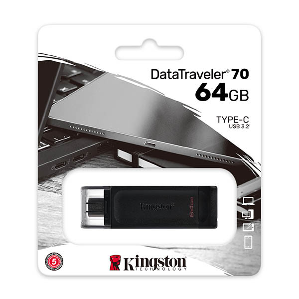 Kingston DataTraveler 70 Memoria USB-C 3.2 - 64 GB 255019 - 2