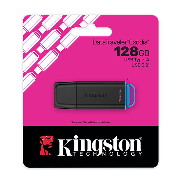 Kingston DataTraveler Exodia Memoria USB 3.2 - 128 GB 828969 - 4
