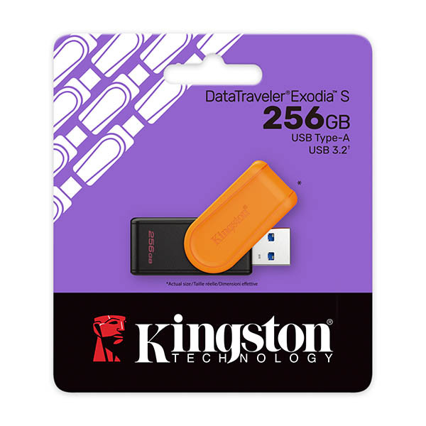 Kingston DataTraveler Exodia S memoria USB 3.2  de 256 GB 255002 - 3