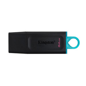 Kingston Memoria USB 64GB 3.2 Negro Kingston DTX/64GB 426156 - 1