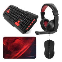 Kit teclado + raton + auriculares + alfombrilla MRCP1 426096