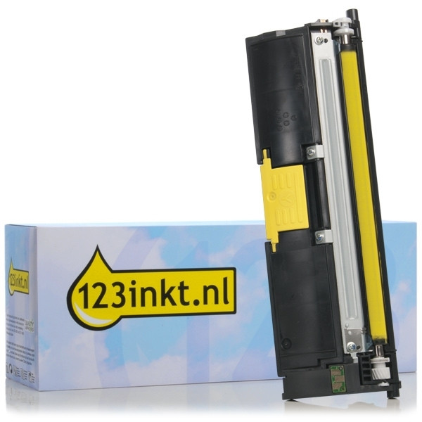 Konica Minolta A00W132 / 1710589-005 toner amarillo XL (marca 123tinta) 1710589-005C A00W132C 032819 - 1