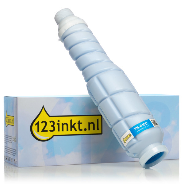 Konica Minolta TN-610C toner cian (marca 123tinta) A04P450C 072291 - 1