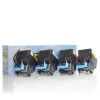 Konica Minolta TNP-22K, TNP-22C, TNP-22M, TNP-22Y toners (marca 123tinta) | Pack negro + 3 colores 130127 - 1