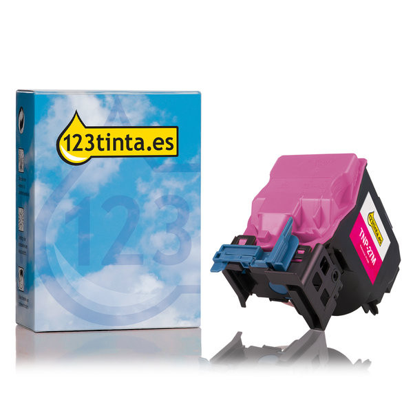 Konica Minolta TNP-27M (A0X5353) toner magenta (marca 123tinta) A0X5353C 072499 - 1