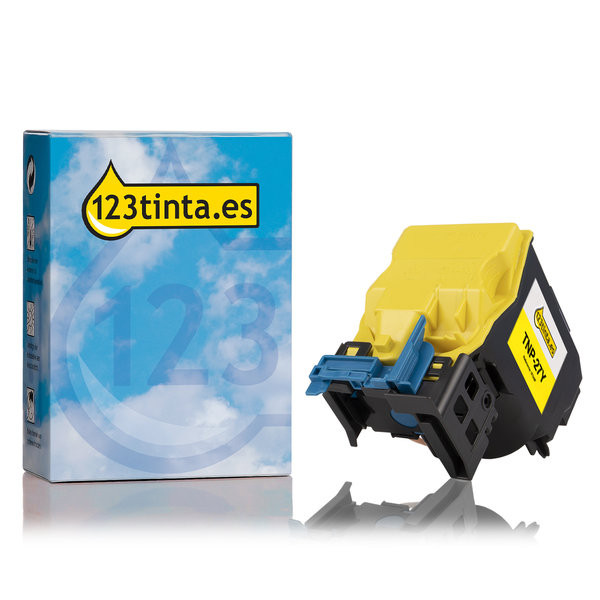 Konica Minolta TNP-27Y (A0X5253) toner amarillo (marca 123tinta) A0X5253C 072497 - 1