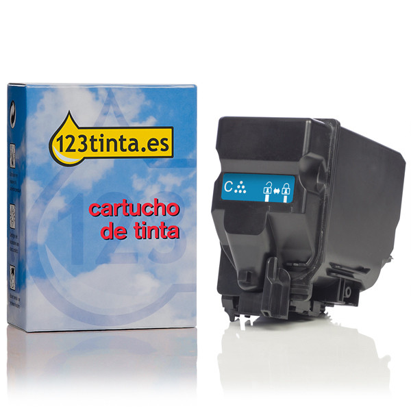 Konica Minolta TNP-48C (A5X0450) toner cian (marca 123tinta) A5X0450C 072835 - 1