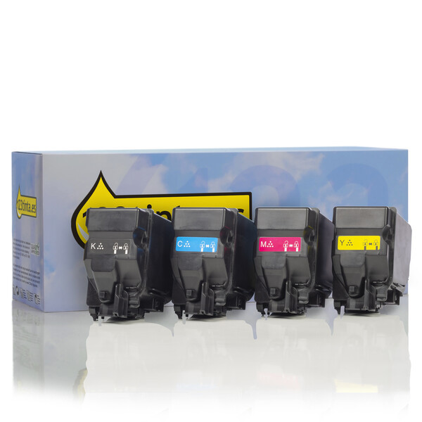 Konica Minolta TNP-48K, TNP-48C, TNP-48M, TNP-48Y (marca 123tinta) toners | Pack negro + 3 colores 130126 - 1