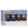 Konica Minolta TNP-48K, TNP-48C, TNP-48M, TNP-48Y (marca 123tinta) toners | Pack negro + 3 colores 130126 - 1
