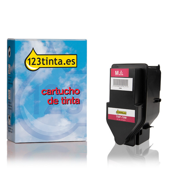 Konica Minolta TNP-79M (AAJW350) toner magenta (marca 123tinta) AAJW350C 073295 - 1