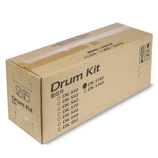 Kyocera DK-5140 Original 302NR93012 Tambor M6030cdn M6530 P6130 Kit de batería Utilizado