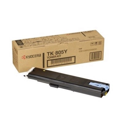 Kyocera Mita TK-805Y toner amarillo (original) 370AL310 079222 - 1