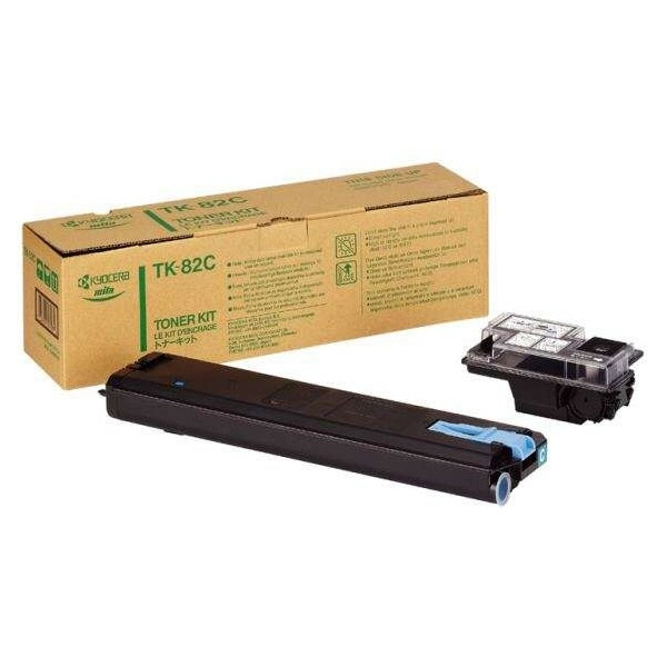 Kyocera Mita TK-82C toner cian (original) 370095KL 079210 - 1