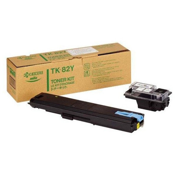 Kyocera Mita TK-82Y toner amarillo (original) 370093KL 079214 - 1