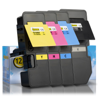Kyocera Pack ahorro TK-5450K / C / M / Y toner negro + 3 colores (marca 123tinta) 131994