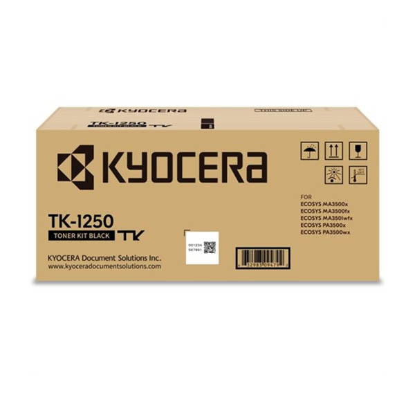 Kyocera TK-1250K toner negro (original) – imagen 3