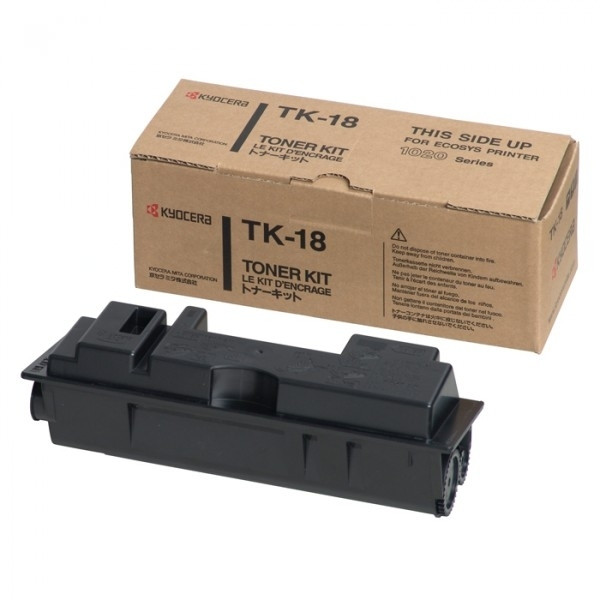 Kyocera TK-18 toner negro (original) 1T02FM0EU0 370QB0KX 032287 - 1