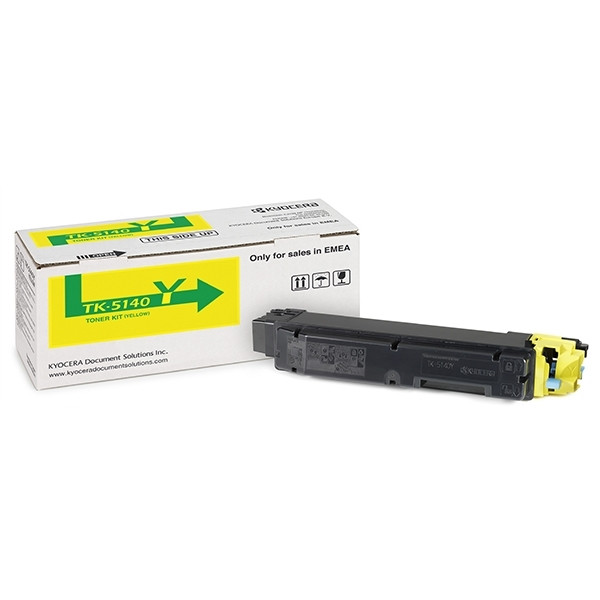 Kyocera TK-5140Y toner amarillo (original) 1T02NRANL0 094232 - 1