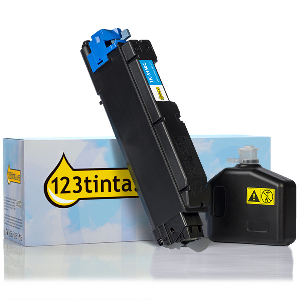 Kyocera TK-5150C toner cian (marca 123tinta) 1T02NSCNL0C 094237 - 1
