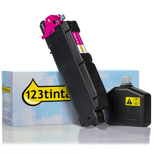 Kyocera TK-5150M toner magenta (marca 123tinta) 1T02NSBNL0C 094239 - 1