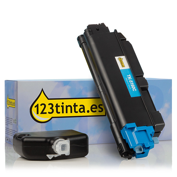 Kyocera TK-5160C toner cian (marca 123tinta) 1T02NTCNL0C 094245 - 1