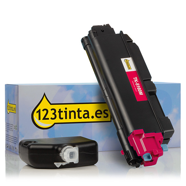 Kyocera TK-5160M toner magenta (marca 123tinta) 1T02NTBNL0C 094247 - 1