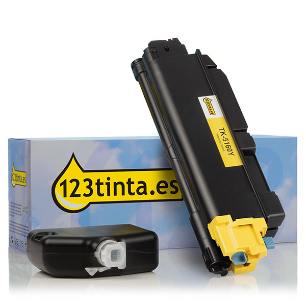 Kyocera TK-5160Y toner amarillo (marca 123tinta) 1T02NTANL0C 094249 - 1