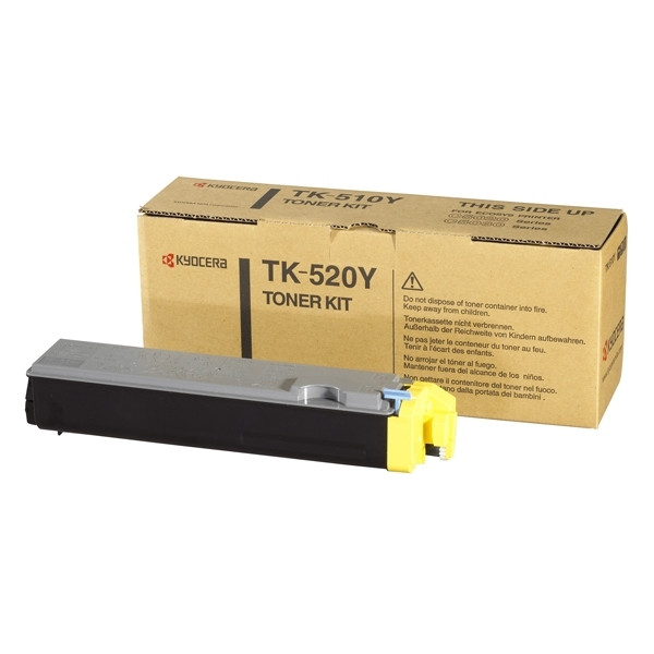 Kyocera TK-520Y toner amarillo (original) 1T02HJAEU0 079070 - 1