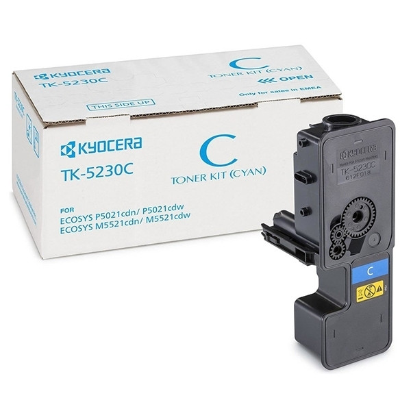 Kyocera TK-5230C toner cian XL (original) – imagen 2