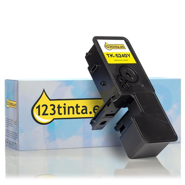 Kyocera TK-5240Y toner amarillo (marca 123tinta) 1T02R7ANL0C 094393 - 1