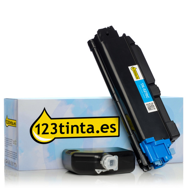 Kyocera TK-5270C toner cian (marca 123tinta) 1T02TVCNL0C 094625 - 1