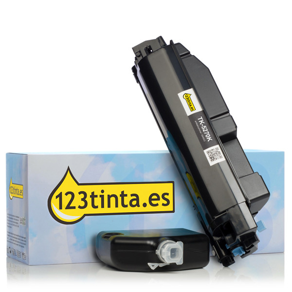 Kyocera TK-5270K toner negro (marca 123tinta) 1T02TV0NL0C 094623 - 1