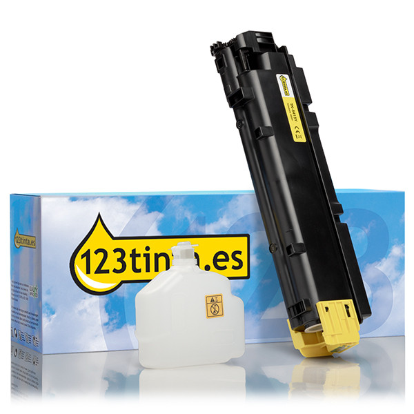 Kyocera TK-5415Y toner amarillo (marca 123tinta) 1T02Z7ANL0C 095081 - 1