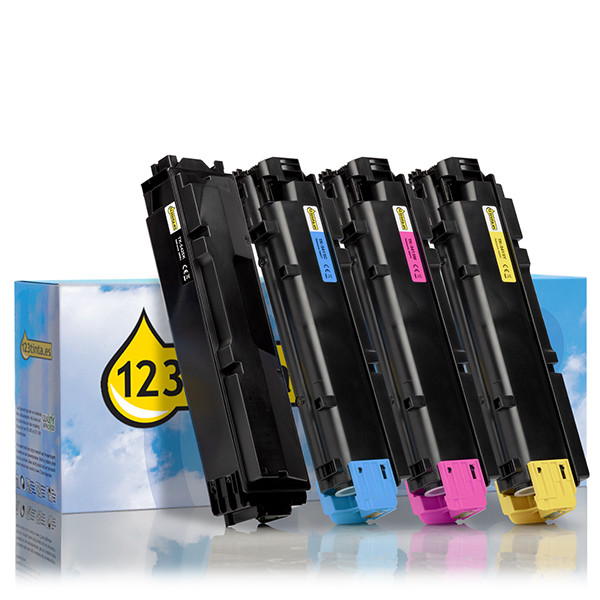 Kyocera TK-5425K + TK-5415C/M/Y toners (marca 123tinta) | Pack negro + 3 colores 131967 - 1