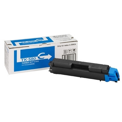 Kyocera TK-580C toner cian (original) 1T02KTCNL0 079330 - 1