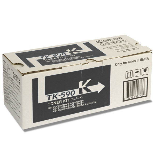 Kyocera TK-590K toner negro (original) 1T02KV0NL0 079310 - 1