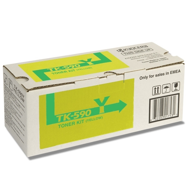 Kyocera TK-590Y toner amarillo (original) 1T02KVANL0 079316 - 1