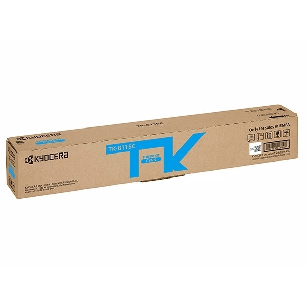 Kyocera TK-8115C toner cian (original) 1T02P3CNL0 094456 - 1