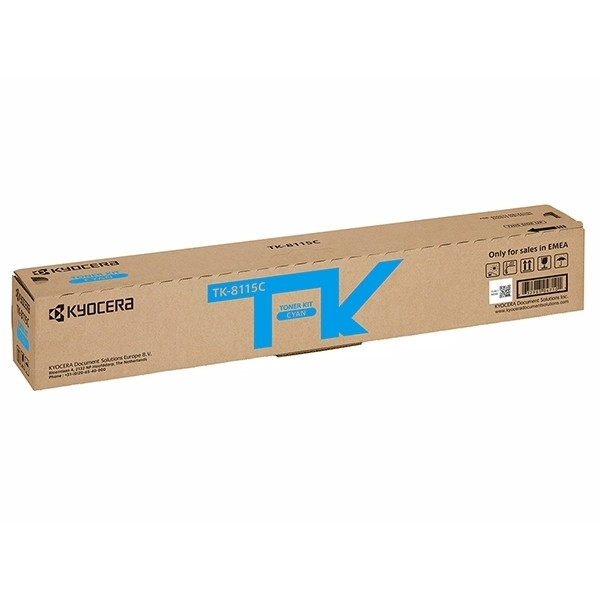 Kyocera TK-8115C toner cian (original) – imagen 2