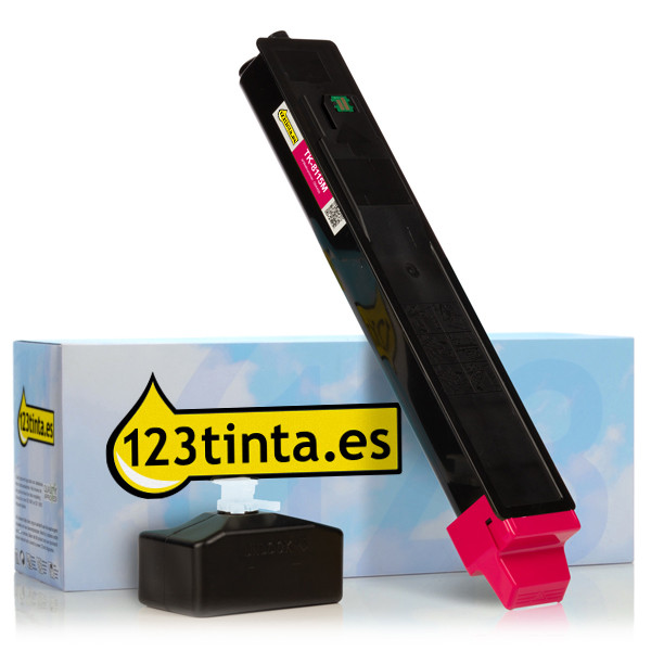 Kyocera TK-8115M toner magenta (marca 123tinta) 1T02P3BNL0C 094459 - 1