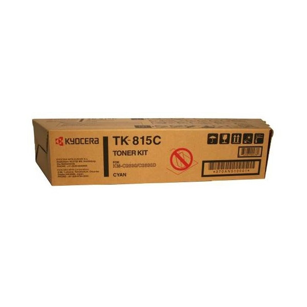 Kyocera TK-815C toner cian (original) 370AN510 079015 - 1