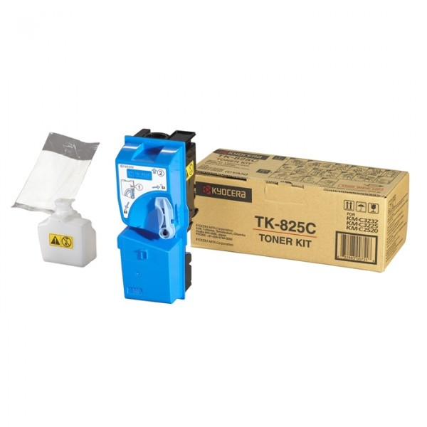 Kyocera TK-825C toner cian (original) 1T02FZCEU0 079035 - 1