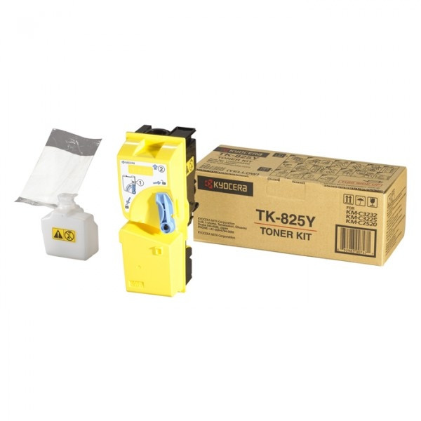 Kyocera TK-825Y toner amarillo (original) 1T02FZAEU0 079045 - 1