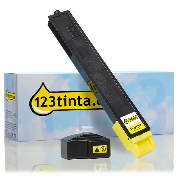 Kyocera TK-8325Y toner amarillo (marca 123tinta) 1T02NPANL0C 094097 - 1