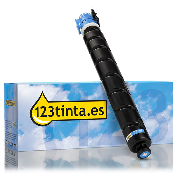 Kyocera TK-8555C toner cian (marca 123tinta) 1T02XCCNL0C 094935 - 1