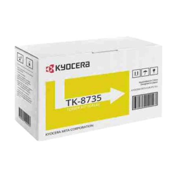 Kyocera TK-8735Y toner amarillo (original) 094820 - 1