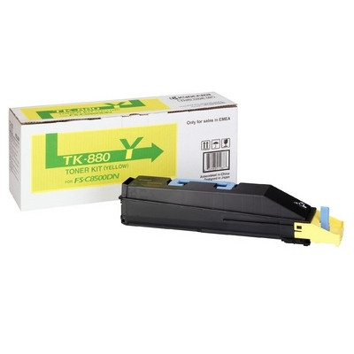 Kyocera TK-880Y toner amarillo (original) 1T02KAANL0 079300 - 1